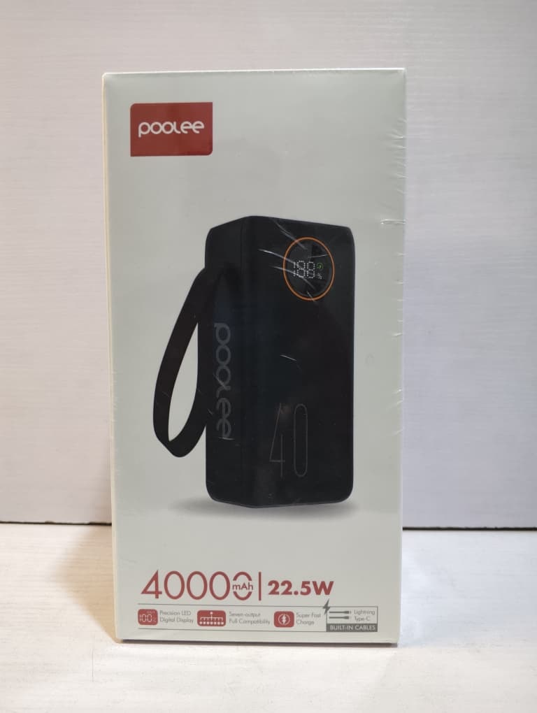 Poolee multipurpose power bank , 40,000 mAh 