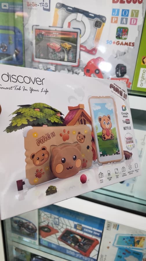 Discover Kiddies tab 7 inch screen, with sim , 8g ram, 512g ROM , android os  